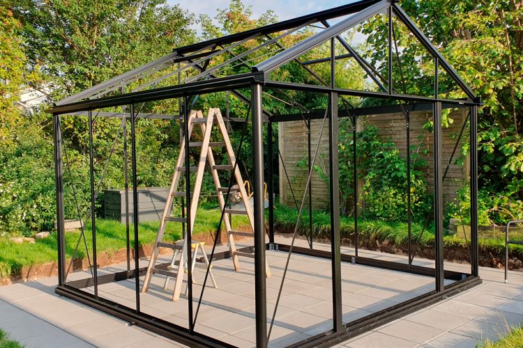 Greenhouse in the making.